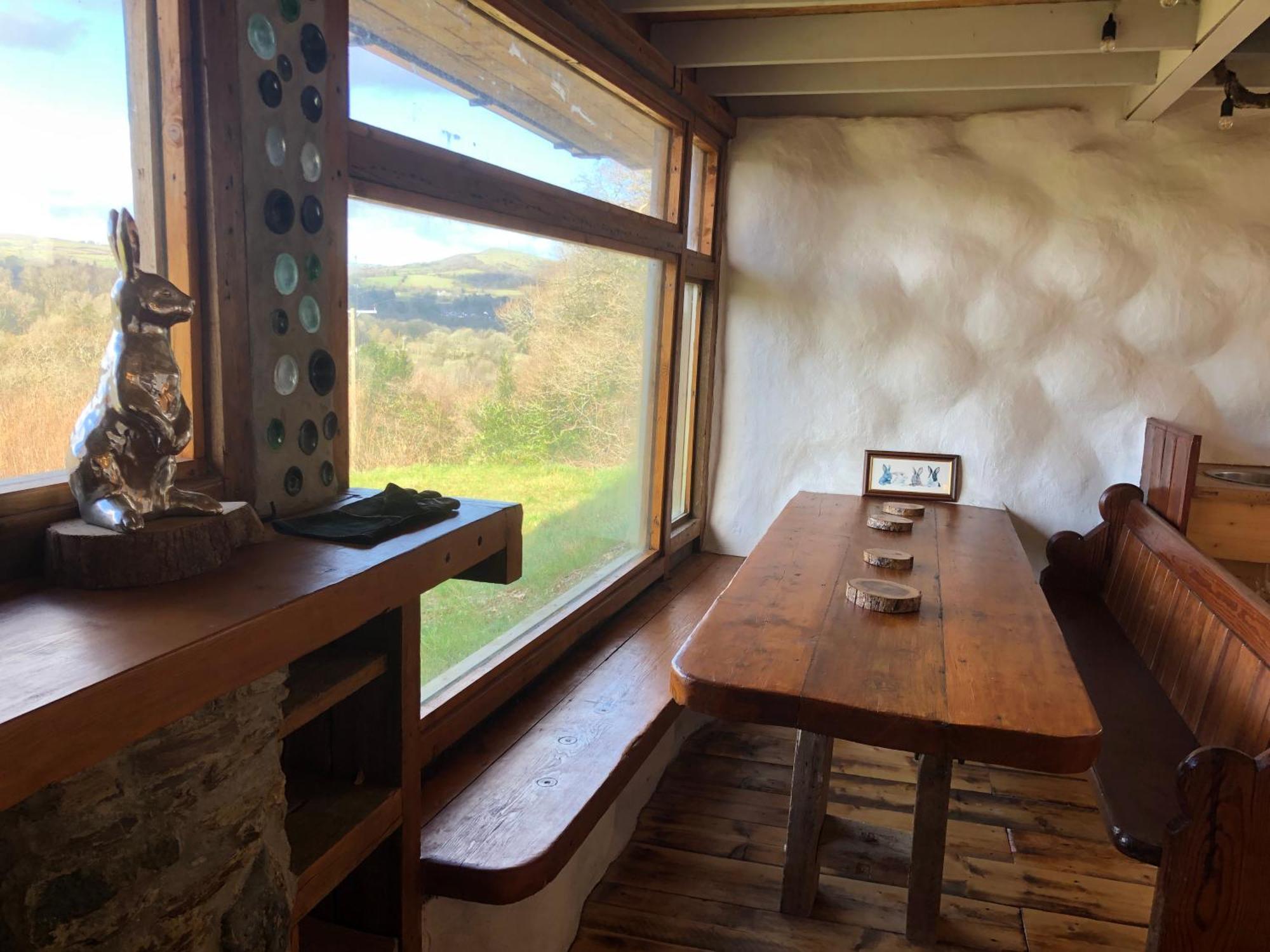 Rabbits 1Or 2 Bedroom Hobbit Style Hillset Earthen Dartmoor Eco Home South Brent Dış mekan fotoğraf