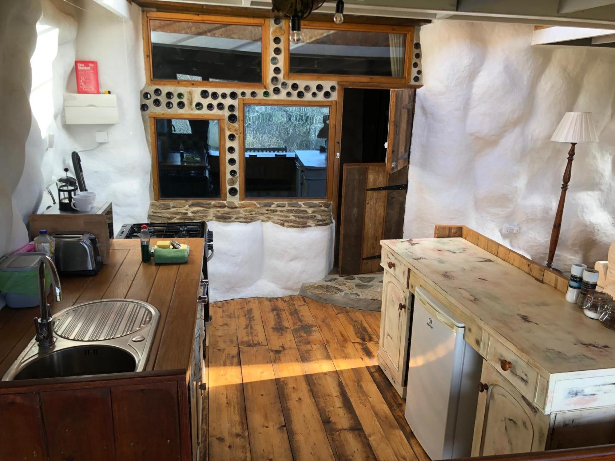 Rabbits 1Or 2 Bedroom Hobbit Style Hillset Earthen Dartmoor Eco Home South Brent Dış mekan fotoğraf