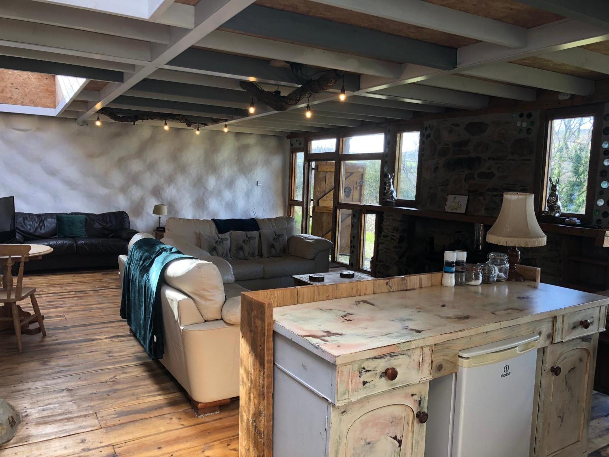 Rabbits 1Or 2 Bedroom Hobbit Style Hillset Earthen Dartmoor Eco Home South Brent Dış mekan fotoğraf