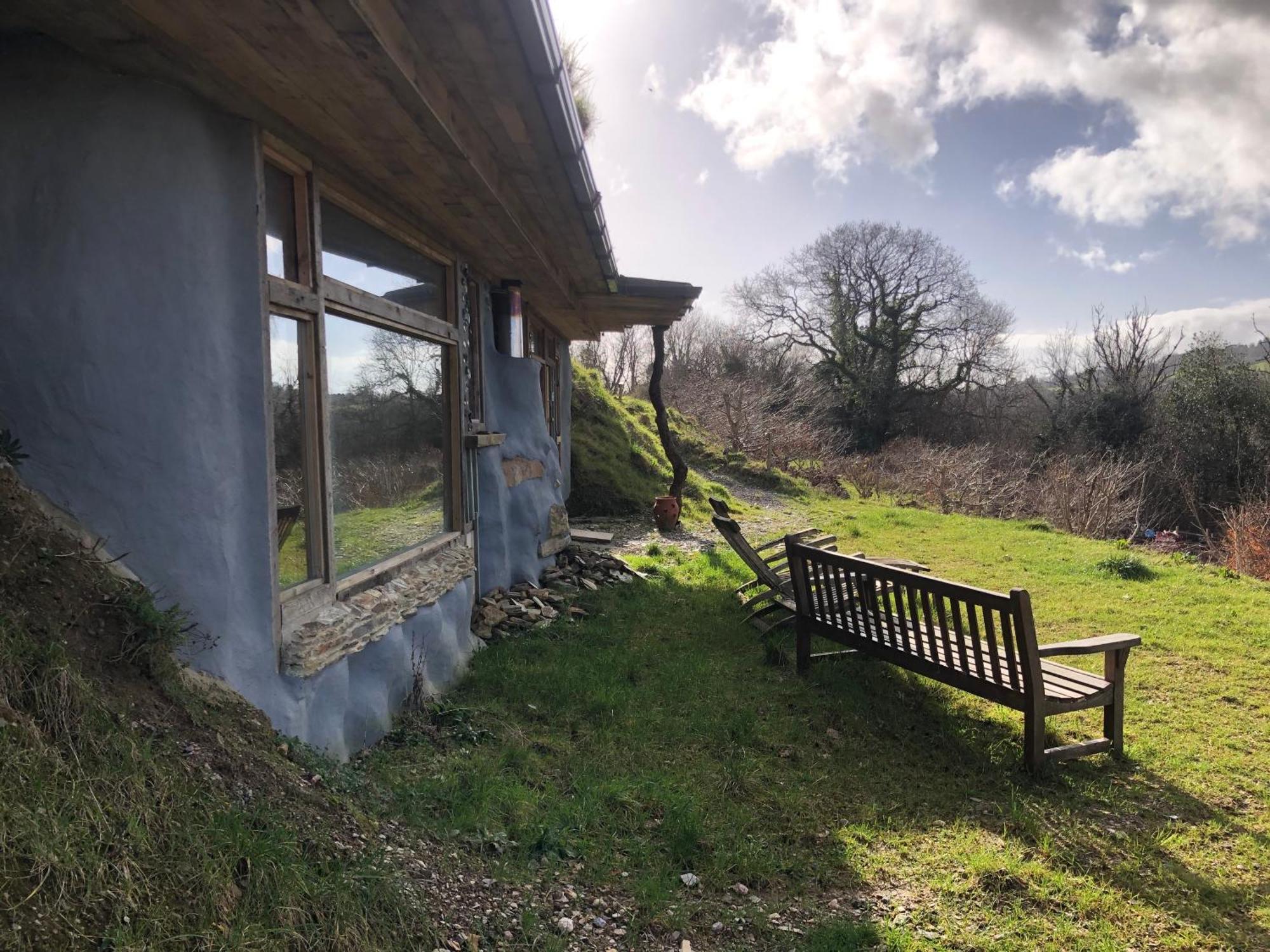 Rabbits 1Or 2 Bedroom Hobbit Style Hillset Earthen Dartmoor Eco Home South Brent Dış mekan fotoğraf